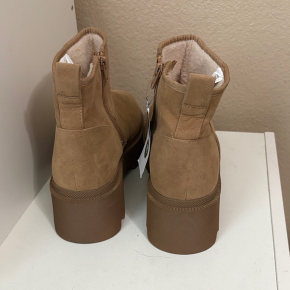 NWT | Universal Thread Light Brown Ankle Booties Sz 11 - Picture 3 of 4